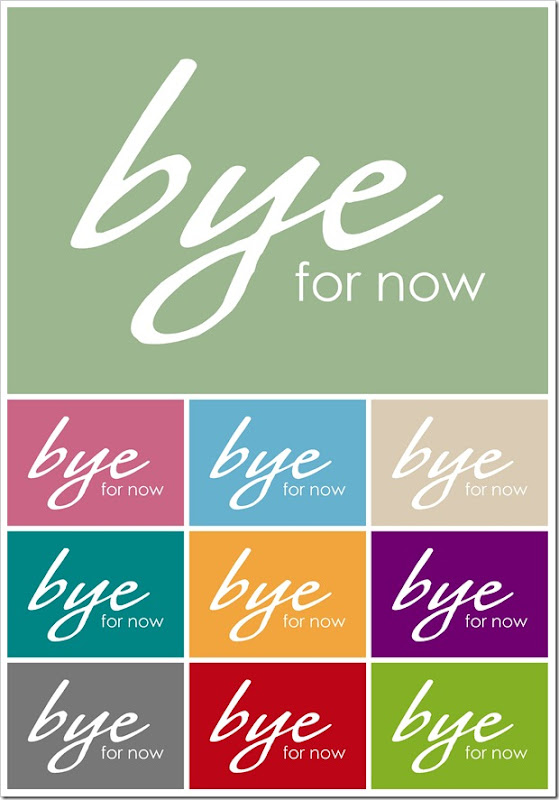 10 image - bye for now