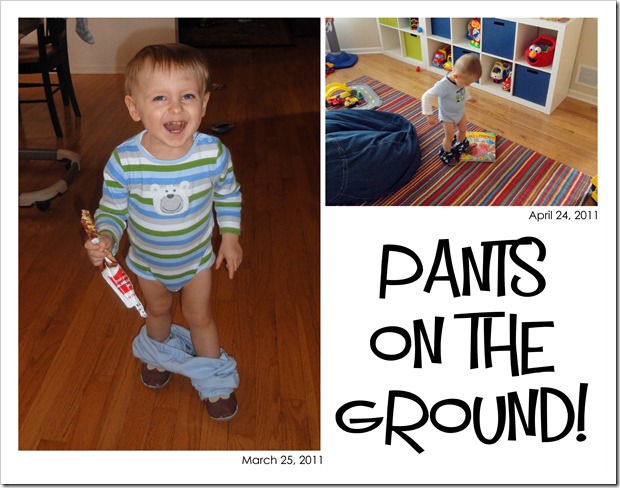 Pants on the ground! - March & April 2011