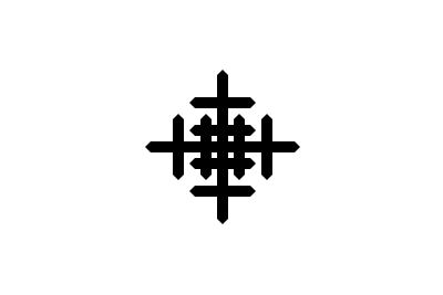 Screenshot of a gothic snowflake drawn by my library