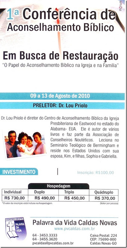 conferencia aconselhamento conferencia aconselhamento
