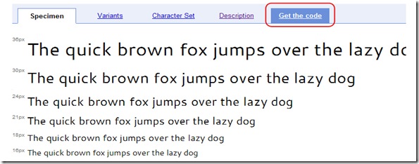 Google-fonts