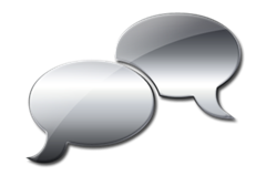 glossy-silver-comment-bubble-icon
