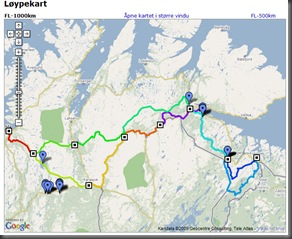 løypekart FL