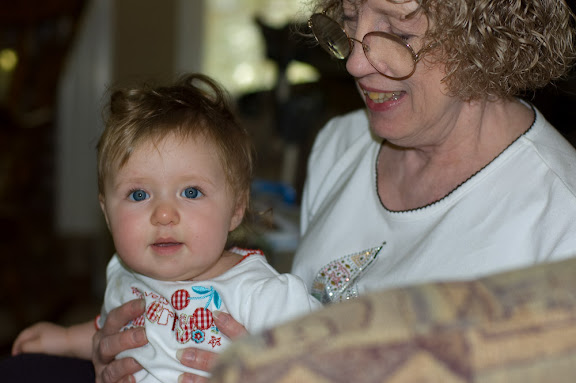 More with her grandmother