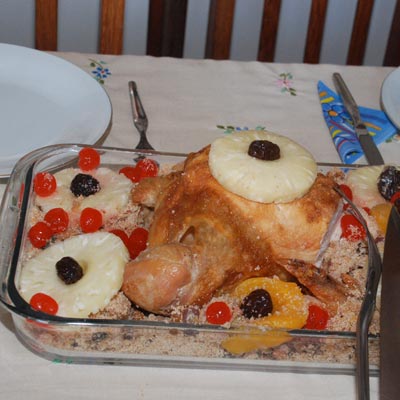 Almoço de Natal feito pela minha mamãe Almoço de Natal feito pela minha mamãe
