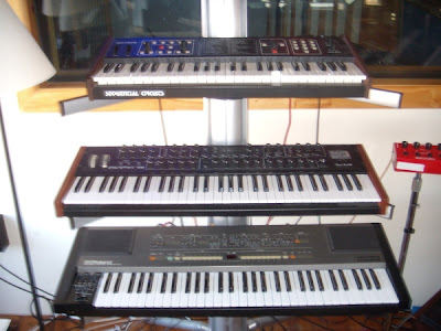 Sequential Circuit Six-Trak, Dave Smith Instruments Prophet '08, and Roland HS-60 Synthesizer.jpeg