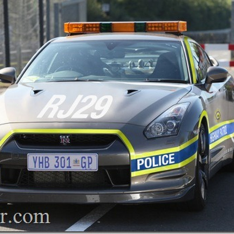 Nissan GT-R Police Cars for South Africa