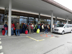Ponovno srečanje na letališču Brnik