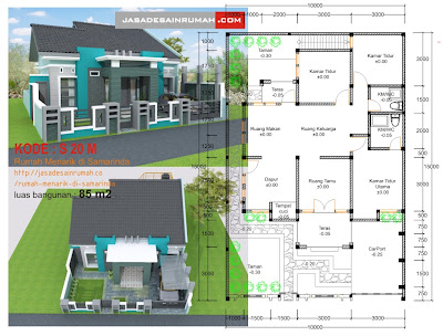 Desain Rumah Minimalis Idaman Keluarga @ Jasa Desain Rumah