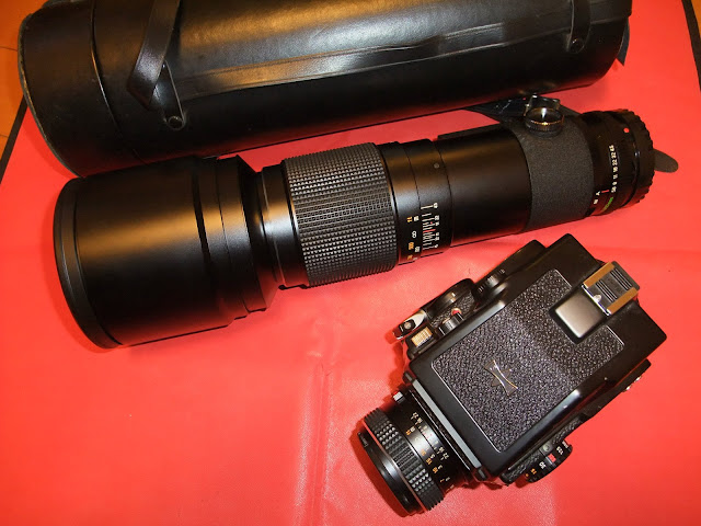 sold]Mamiya 500mm F5.6 SEKOR C 極罕有Mamiya 645中幅火箭炮(加接環