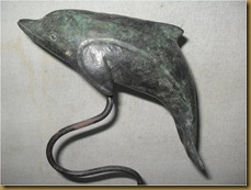 Patung Lumba lumba kuningan - ikan Dolphin statue | Antique bronze statue | Patung Kuno kuningan | Patung Antik
