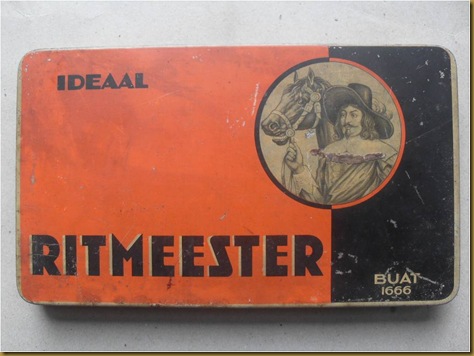 Box jadul Kaleng Sigaret Ritmeester Box jadul Kaleng Sigaret Ritmeester