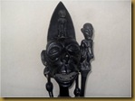 Patung asmat - kepala Patung asmat - kepala