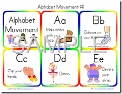 Alphabet Movement #1