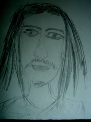 Sketch of Bob Marley