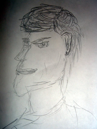 Sketch of Peter Medawar