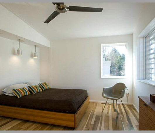 Wooden House Bedroom Interior Design