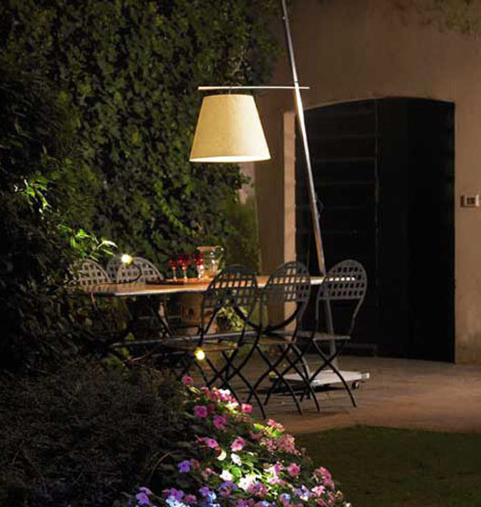 Outdoor Floor Lamp Shade Home Exterior Lighting outdoor dining area lamps shade lighting