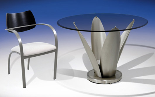 contemporary glass dining home furniture