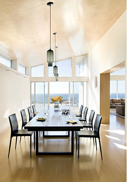modern glass house interior dining room modern glass house interior dining room