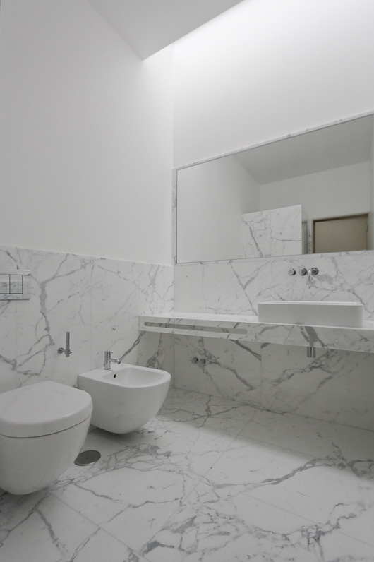 White Modern House Design Architecture Ideas - Bathroom Design modern interior design stone floors bathroom ideas