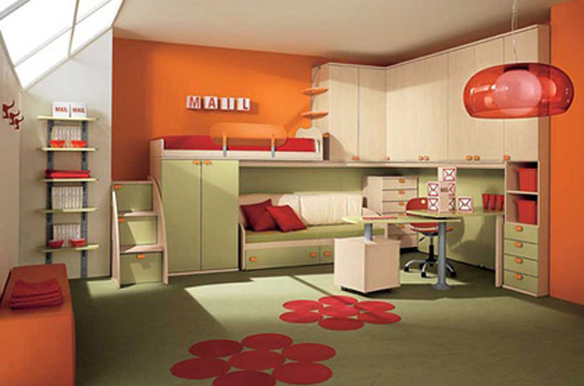 Modern Themes Interior Ideas Kids Bedroom Furniture Design modern themes kids bedroom design furniture