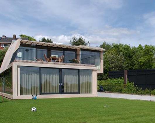 Modern Minimalist Home Design Wood and Glass - Exterior wood and glass minimalist home design
