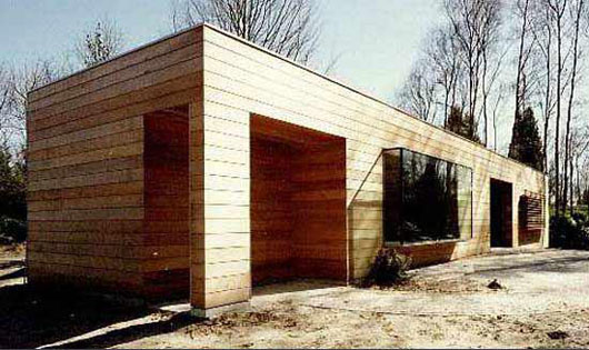 Minimalist Bungalow House Design Wooden Architecture - Exterior Design modern wooden bungalow house design ideas