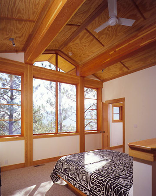 Wooden House Design With Elongated Floor Plan - Bedroom wooden house design bedroom wood floors