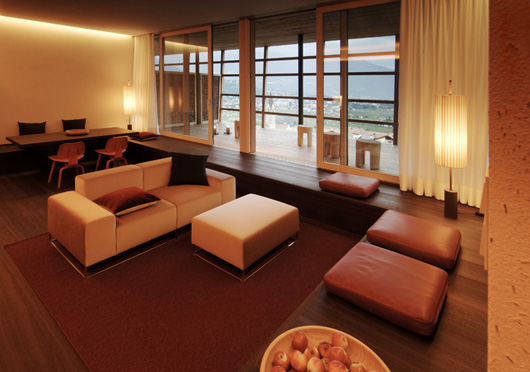 Mountain Home Decorating Architecture Design Glass Residence - Living Room family home design interior living room