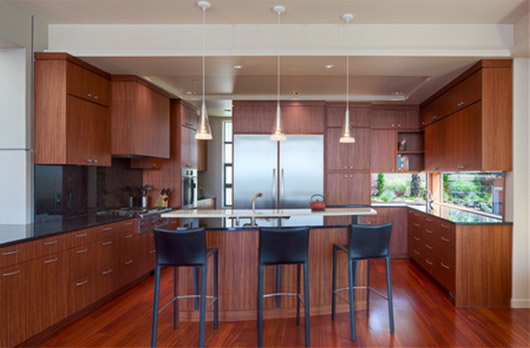 Modern Simplicity Residence Design Home Decorating Ideas - Kitchen modern simplicity home interior kitchen design