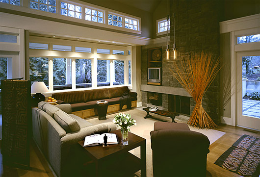 Shingle Style Summer House Design Architecture Ideas - Living Room luxury summer house design living room