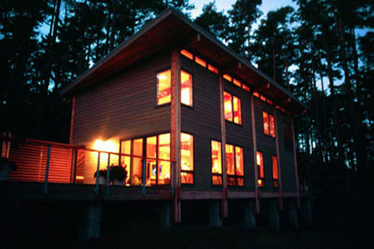 wooden design vacation home decorating ideas