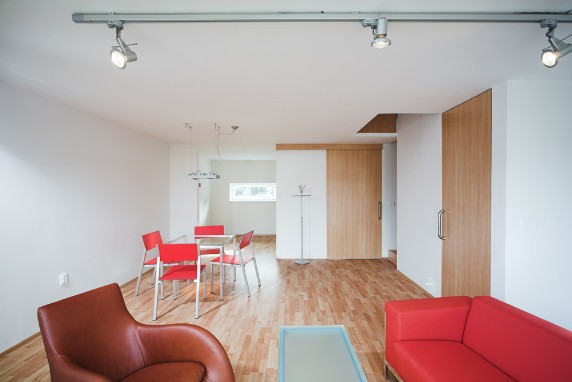 simple residential design living space