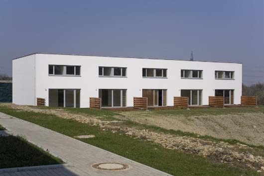simple residential complex for family houses
