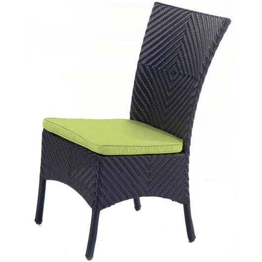 wicker dining chair design outdoor decorating