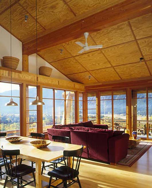 Valley Home Design Minimalist Wooden Cabin Photos - Living Spaces wooden home design interior living spaces