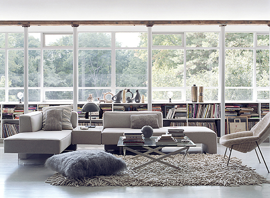 modern interior design luxurious living room