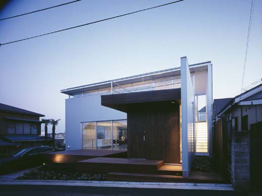 Modern Japanese House Design Architecture With Wood Structure