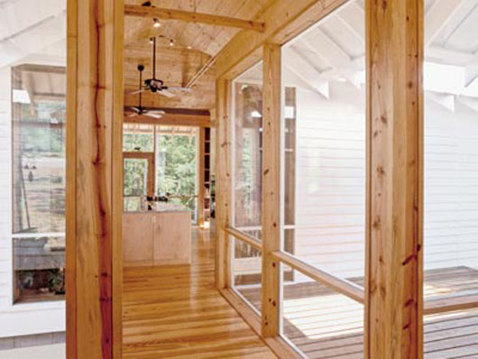 minimalist home design glass walls decorating