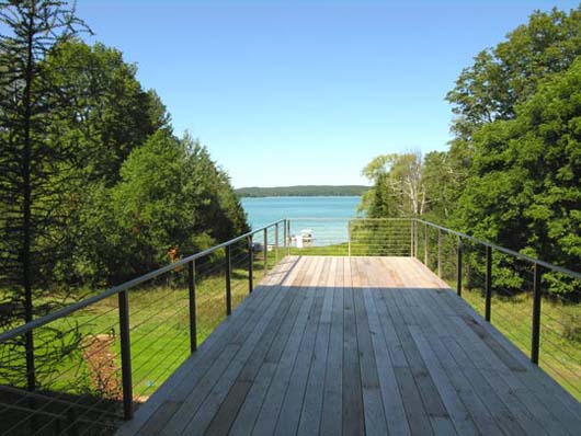 modern lake house design outdoor decorating