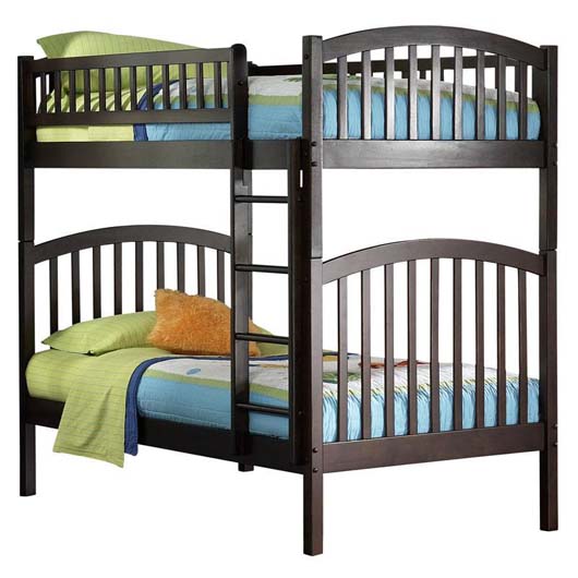 Classic Wooden Bunk Bed Design Black Furniture Ideas Interior Decorating bunk bed design classic kids bedroom