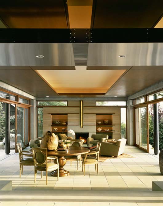 Hillside Design Modern Home Decorating Interior Open Space hillside architecture design open space plan