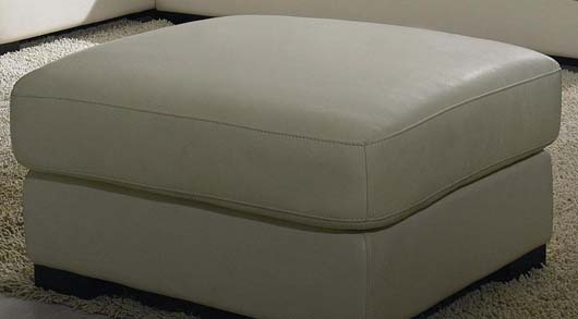 Contemporary White Leather Sofa Design With Ottoman Included Photos modern leather sofa with ottoman included