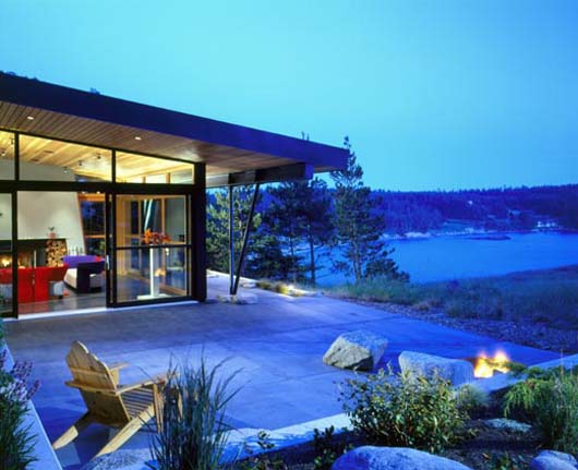 Modern Natural House Design Ideas With Large Terrace Decorating modern outdoor design large terrace decorating