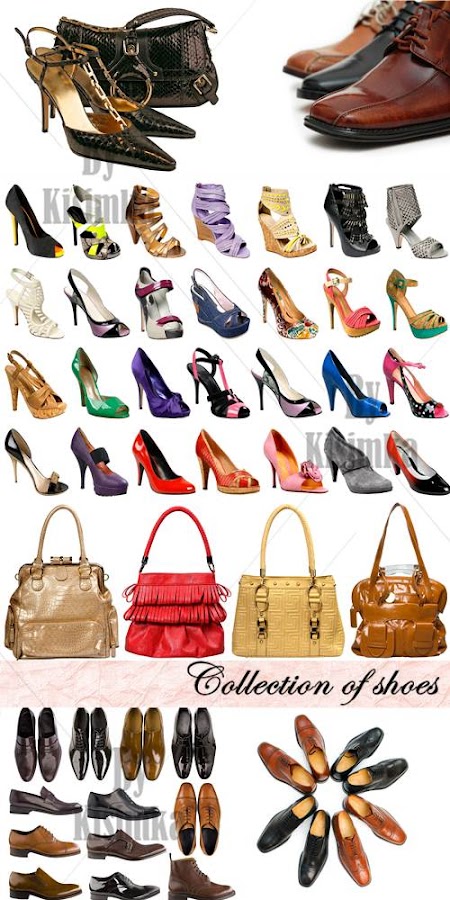 Stock Photo: Collection of shoes