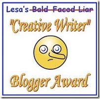 creative blogger award!