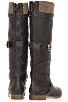 [chloè - Wool-lined leather boots - 795[9].jpg]