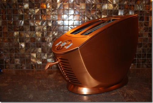of copper toasters.