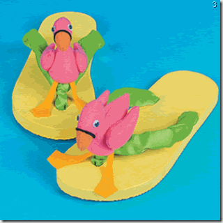 Flip Flops flamingo duxbury designs 2